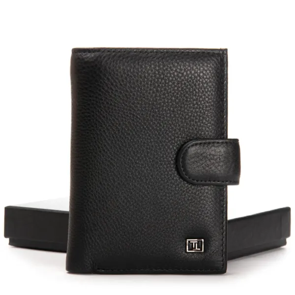 Кошелек BE Мужской кожа BRETTON 42-15 black