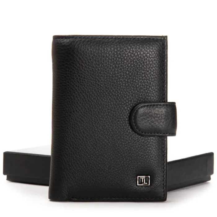 Кошелек BE Мужской кожа BRETTON 42-15 black