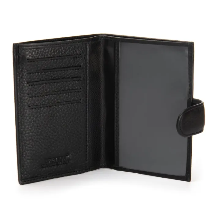 Кошелек BE Мужской кожа BRETTON 42-15 black