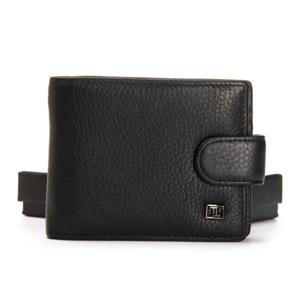 Кошелек BE Мужской кожа BRETTON 163-ND16A black