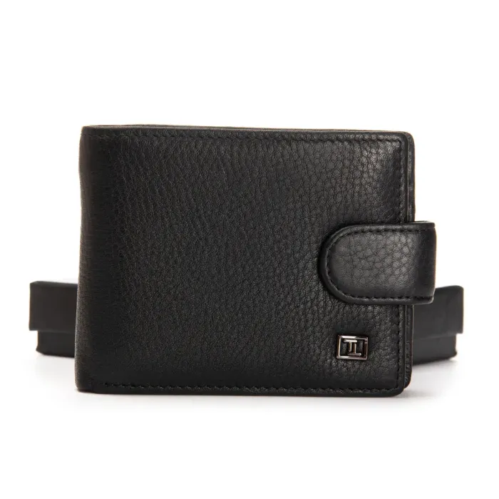 Кошелек BE Мужской кожа BRETTON 163-ND16A black