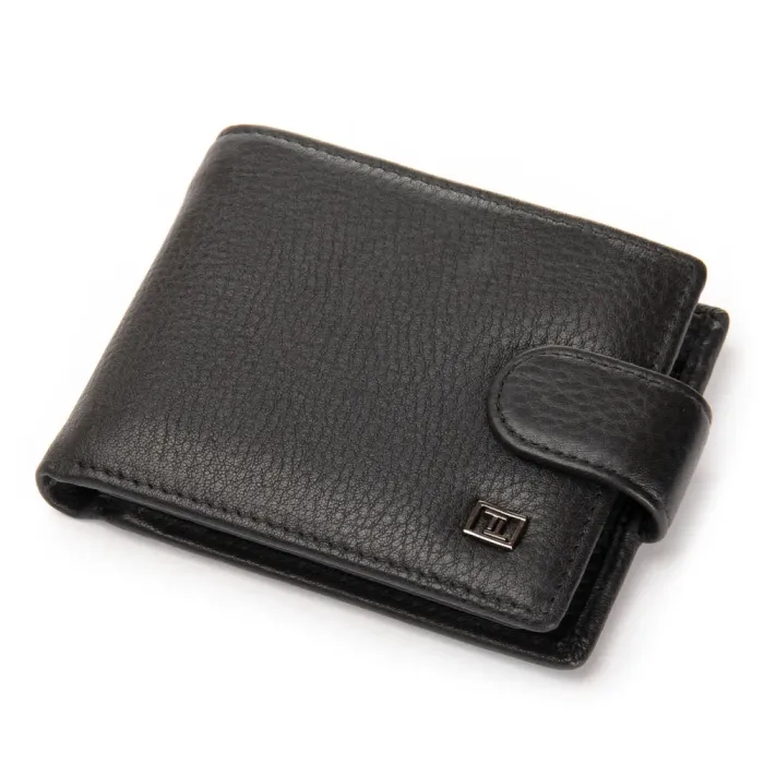 Кошелек BE Мужской кожа BRETTON 163-ND16A black