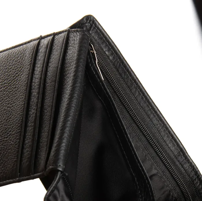 Кошелек BE Мужской кожа BRETTON 163-ND16A black