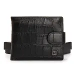 Кошелек BE Мужской кожа BRETTON Y210 black croco