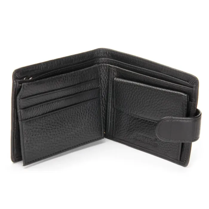 Кошелек BE Мужской кожа BRETTON Y210 black croco