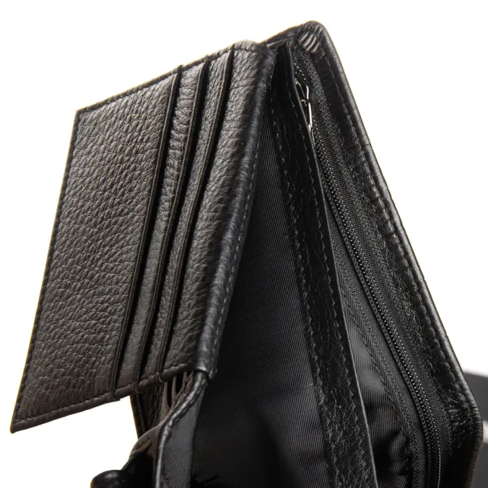 Кошелек BE Мужской кожа BRETTON Y210 black croco