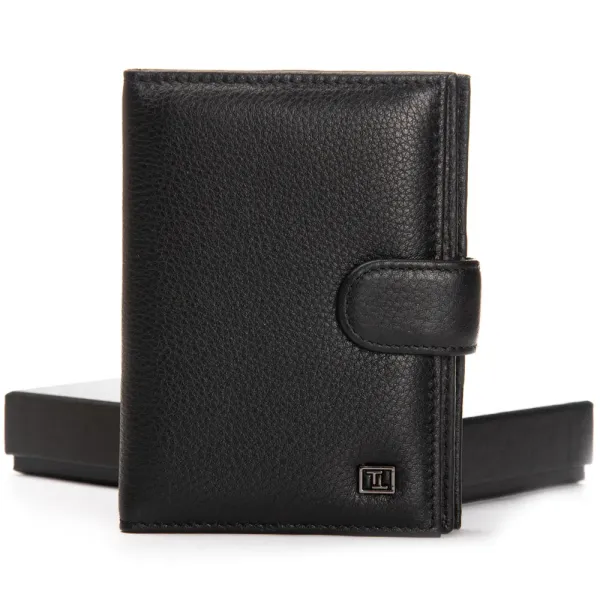 Кошелек BE Мужской кожа BRETTON 42-1 black