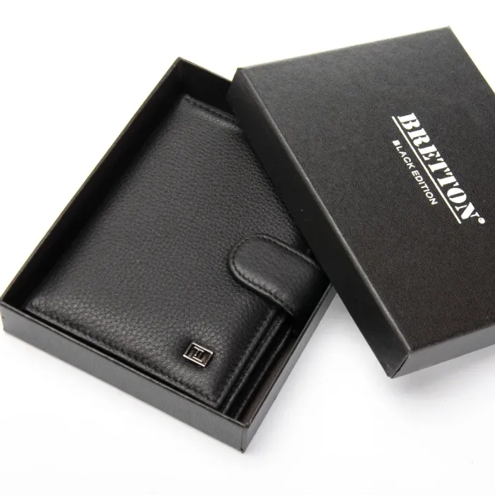 Кошелек BE Мужской кожа BRETTON 42-1 black