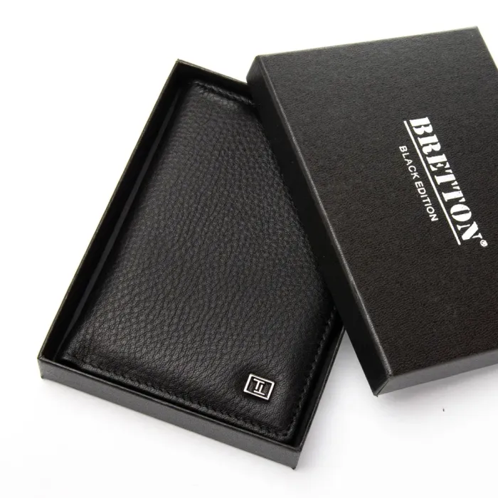Кошелек BE Мужской кожа BRETTON 43-8 black