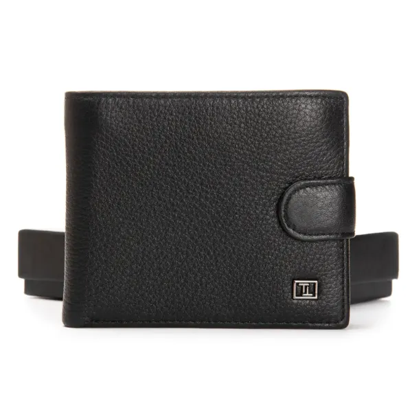 Кошелек BE Мужской кожа BRETTON 308 black mix