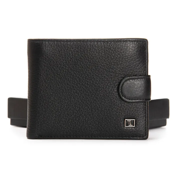 Кошелек BE Мужской кожа BRETTON 308 black mix