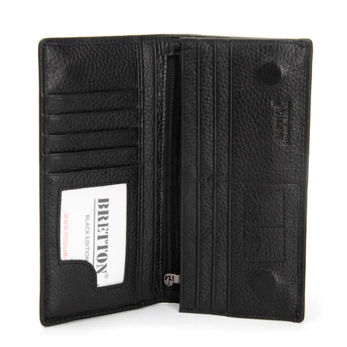 Кошелек BE Мужской кожа BRETTON 162-47 black