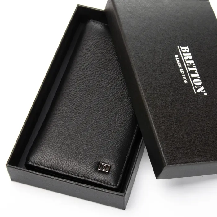 Кошелек BE Мужской кожа BRETTON 162-47 black