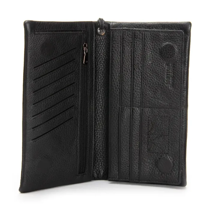 Кошелек BE Мужской кожа BRETTON 162-2 black