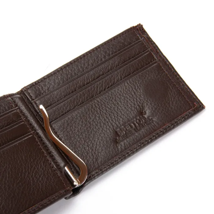 Кошелек BE Мужской кожа BRETTON 168-24A brown