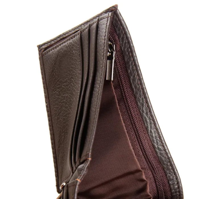 Кошелек BE Мужской кожа BRETTON 168-24A brown