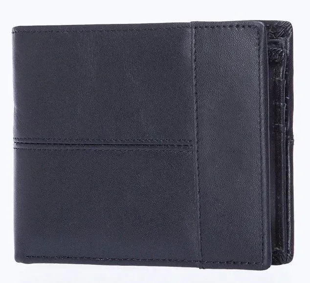 Гаманець горизонтальний Vintage 20040 Чорний