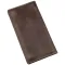 Бумажник мужской вертикальный матовый SHVIGEL 16198 Коричневый
