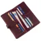 Бумажник женский из винтажной кожи SHVIGEL 16205 Бордовый