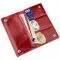 Гаманець жіночий вертикальний зі шкіри алькор SHVIGEL 16194 Червоний