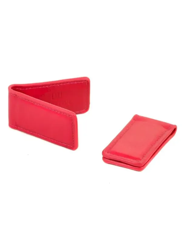 Жіночий гаманець Затискач для грошей шкіряний Bretton Clip rose-red