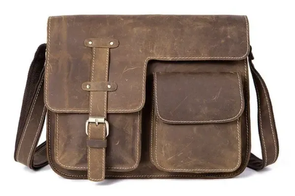 Сумка чоловіча з ефектом старовини Vintage 14697