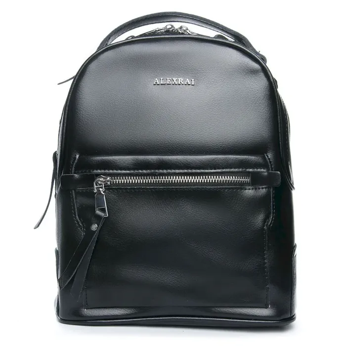 Сумка Женская Рюкзак кожа ALEX RAI 08-2 8695-2 black