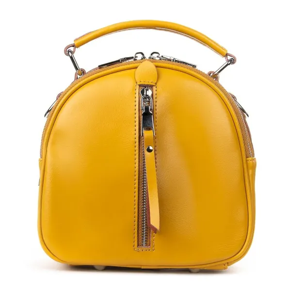 Сумка Жіноча Класична шкіра Luxeva P50 339 yellow