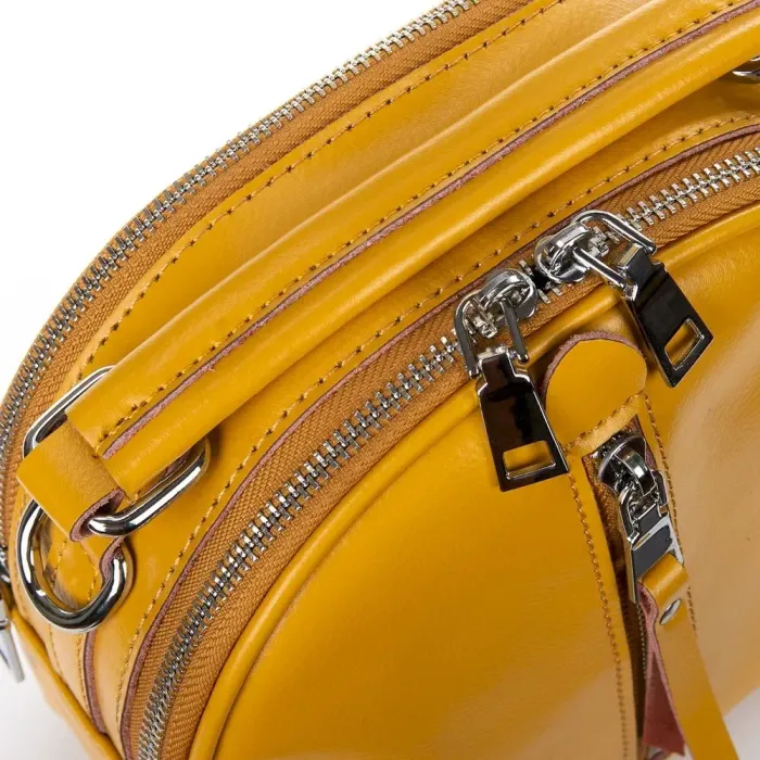 Сумка Жіноча Класична шкіра Luxeva P50 339 yellow