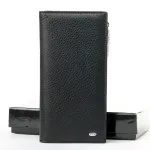 Чоловічий гаманець Classic шкіряний Dr.Bond WMB-3M black