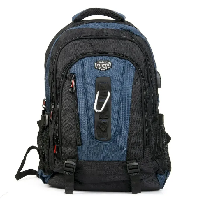 Рюкзак Міський нейлон Power In Eavas 8215 black-blue