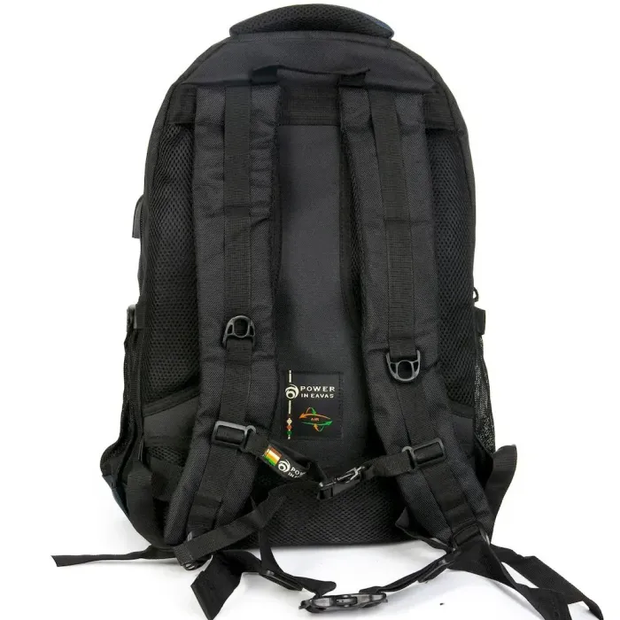 Рюкзак Міський нейлон Power In Eavas 8215 black-blue