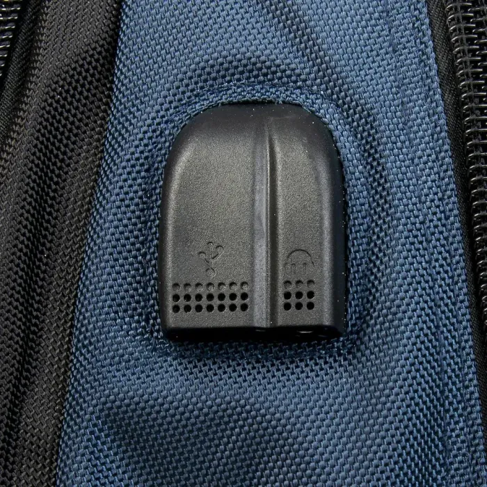 Рюкзак Міський нейлон Power In Eavas 8215 black-blue