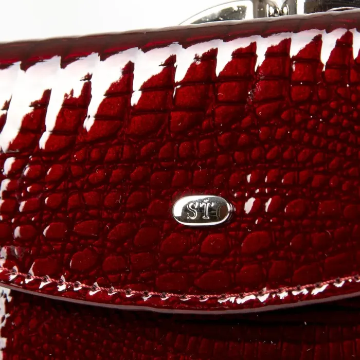 Гаманець LR шкіра-лак SERGIO TORRETTI WS-11 bordo