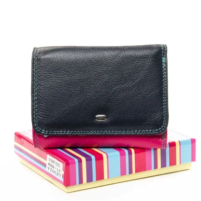 Кошелек Rainbow кожа DR. BOND WRS-15 violet