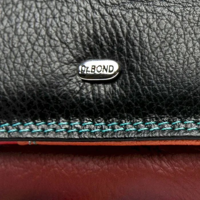 Кошелек Rainbow кожа DR. BOND WRS-15 black