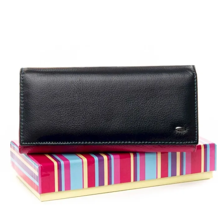 Жіночий гаманець Rainbow шкіряний Dr.Bond WRS-22M violet