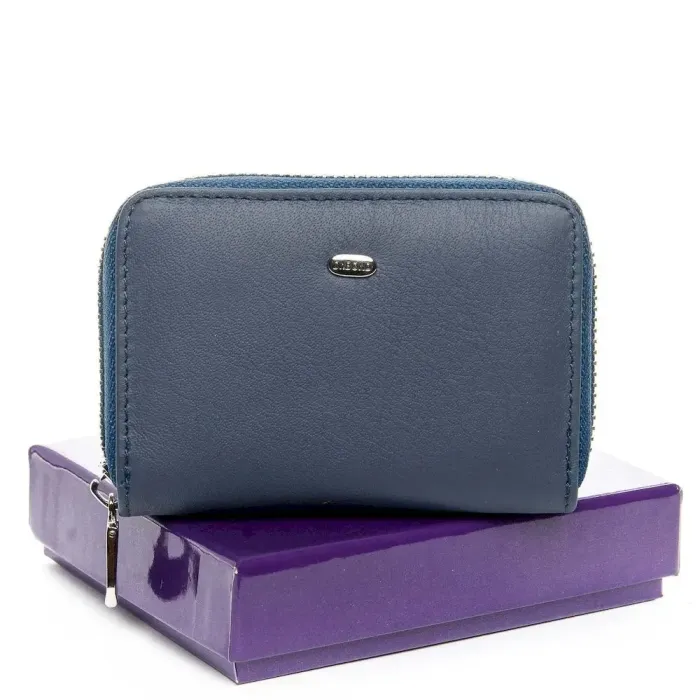 Жіночий гаманець Classic шкіряний Dr.Bond WS-2 blue