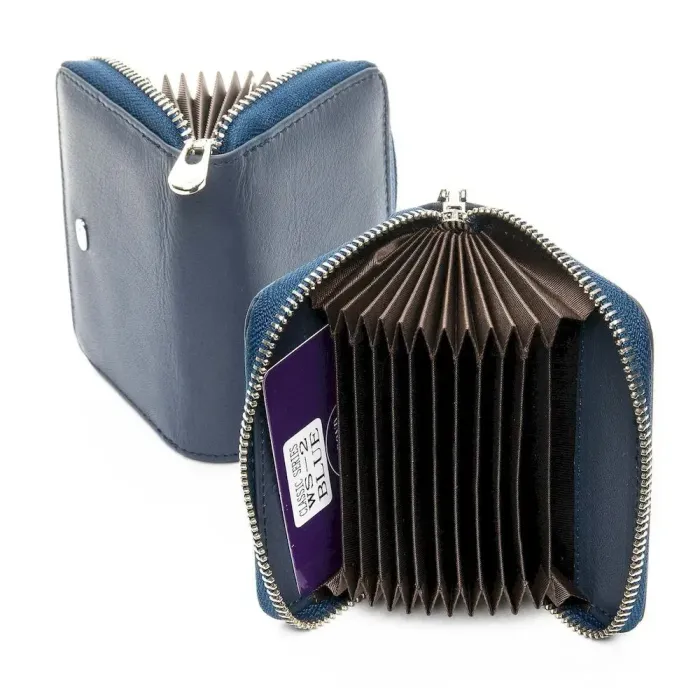 Жіночий гаманець Classic шкіряний Dr.Bond WS-2 blue