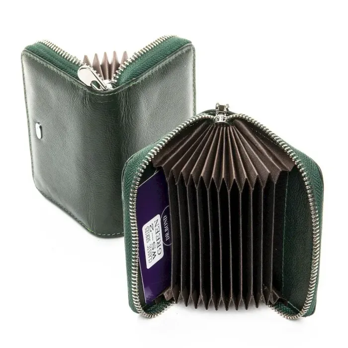 Жіночий гаманець Classic шкіряний Dr.Bond WS-2 green