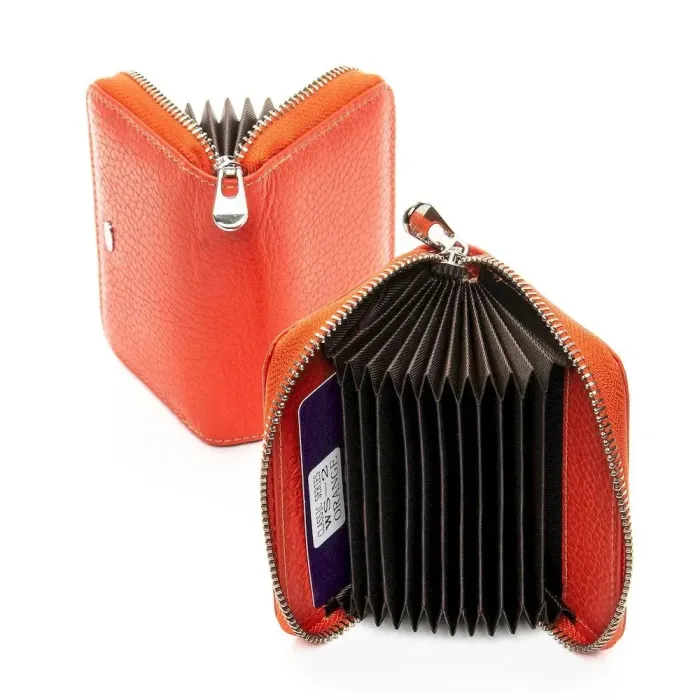 Жіночий гаманець Classic шкіряний Dr.Bond WS-2 orange