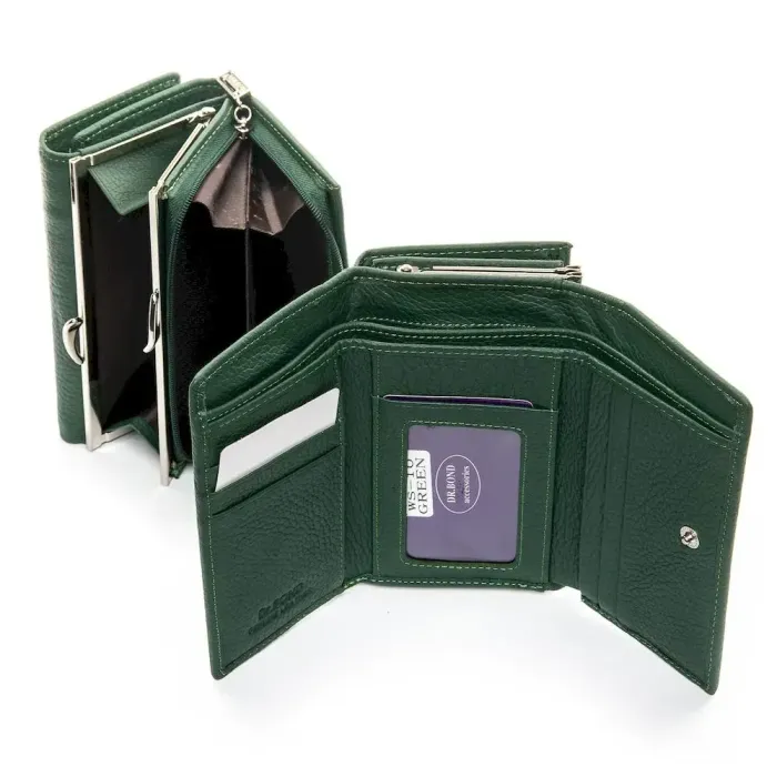 Гаманець Classic шкіра DR. BOND WS-10 green