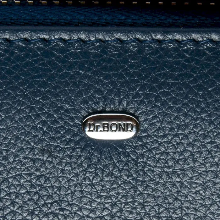 Жіночий гаманець Classic шкіряний Dr.Bond WS-8 blue