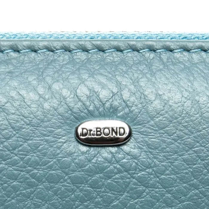 Жіночий гаманець Classic шкіряний Dr.Bond WS-8 light-blue