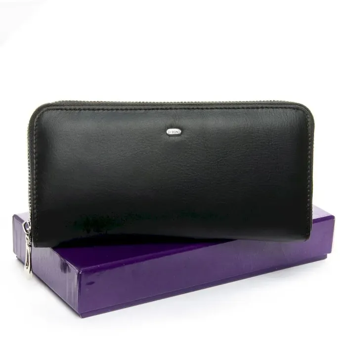 Жіночий гаманець Classic шкіряний Dr.Bond WS-8 black