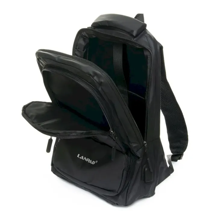 Рюкзак Городской нейлон Lanpad 2218 black