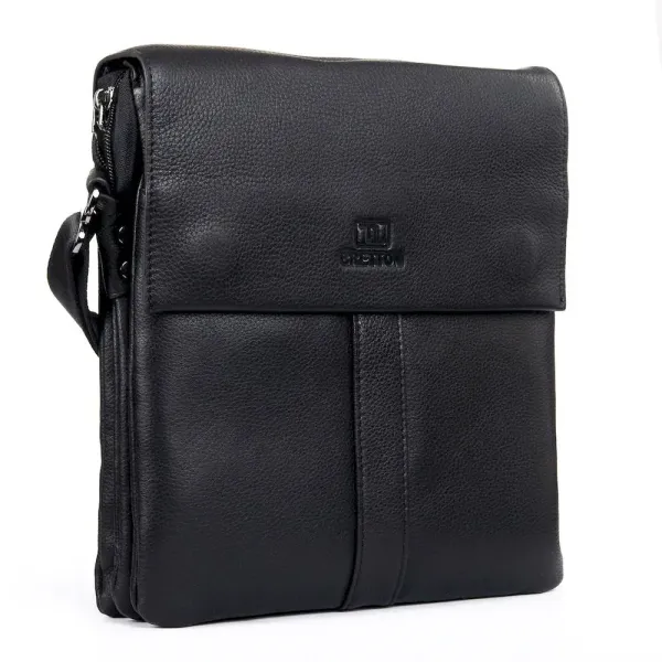 Сумка Мужская Планшет кожа BRETTON 3387-3 black