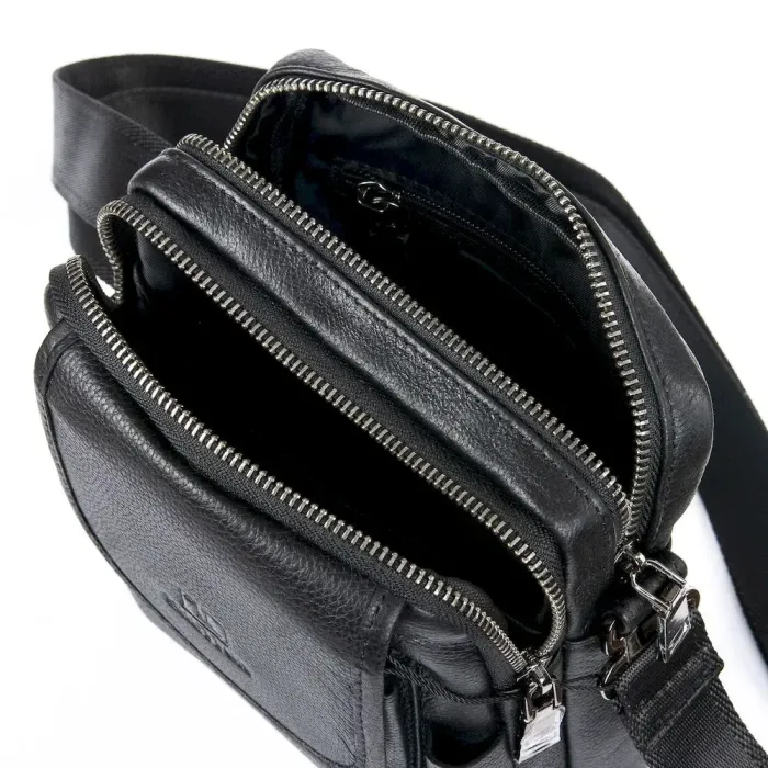 Сумка чоловіча Планшет шкіряний BRETTON BE 3513-5 black