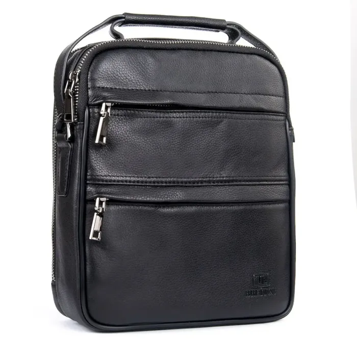 Сумка Мужская Планшет кожаный BRETTON BE 2016-4 black