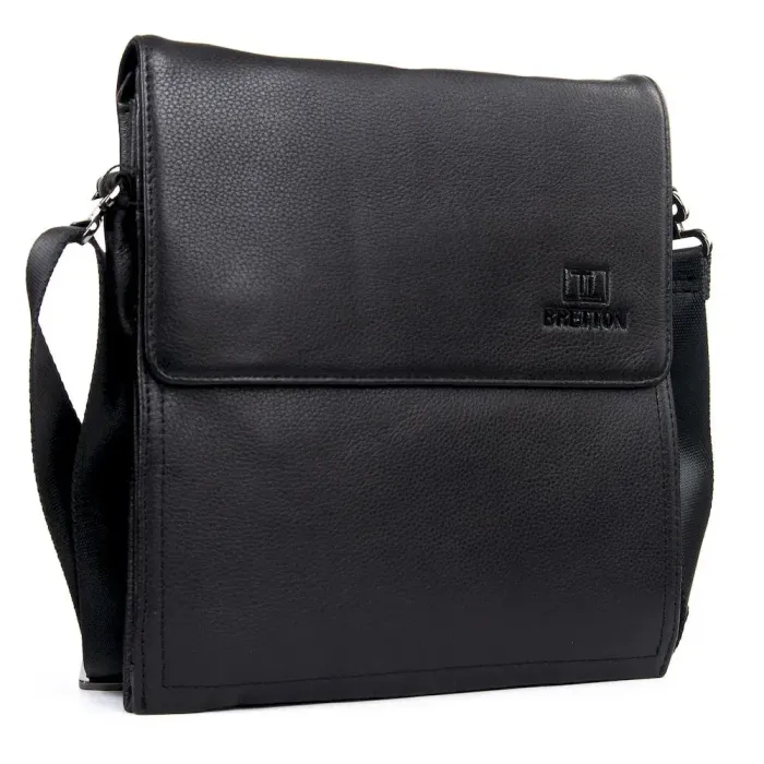 Сумка Мужская Планшет кожа BRETTON BE 1631-3 black